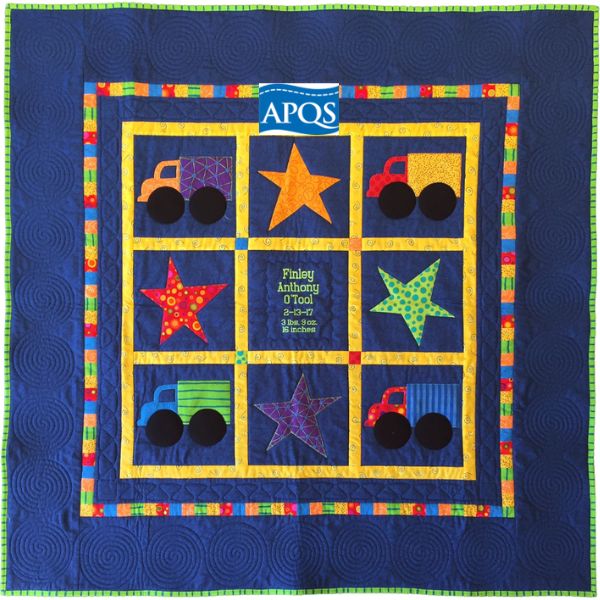 Trucks in the Daisy Patch - free quilt pattern