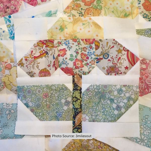 6-Inch Square Quilt Idea from 3milesout