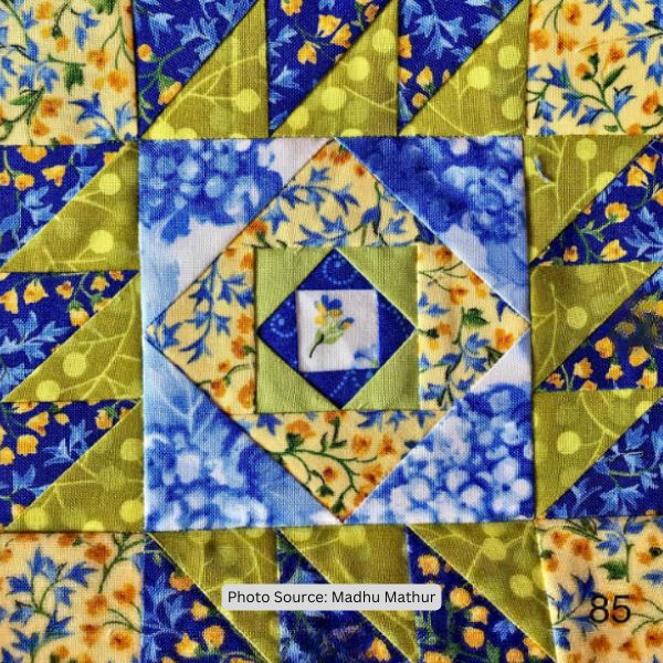 6-Inch Square Quilt Idea from Madhu Mathur