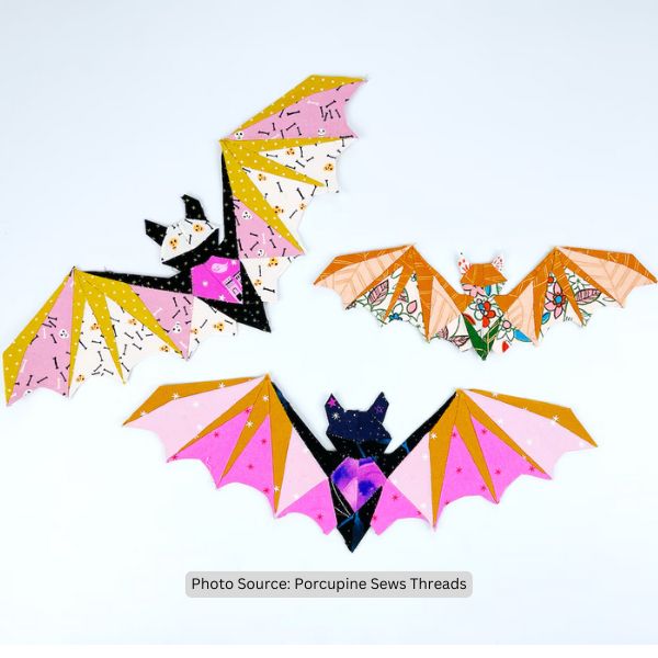 Bat Attack Quilt Block Pattern - etsy