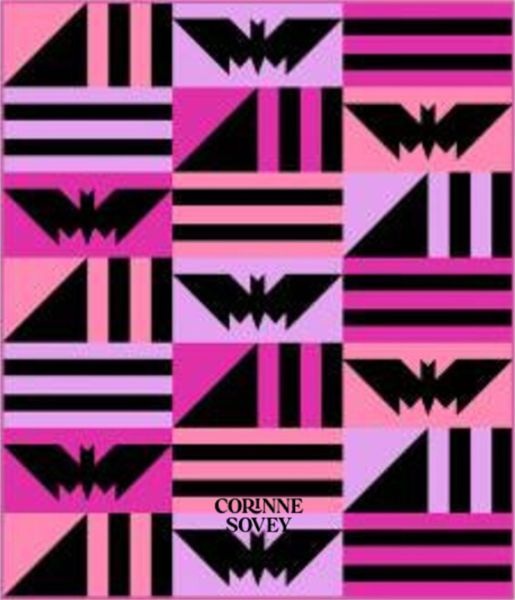 Batty Bats Quilt Pattern - etsy