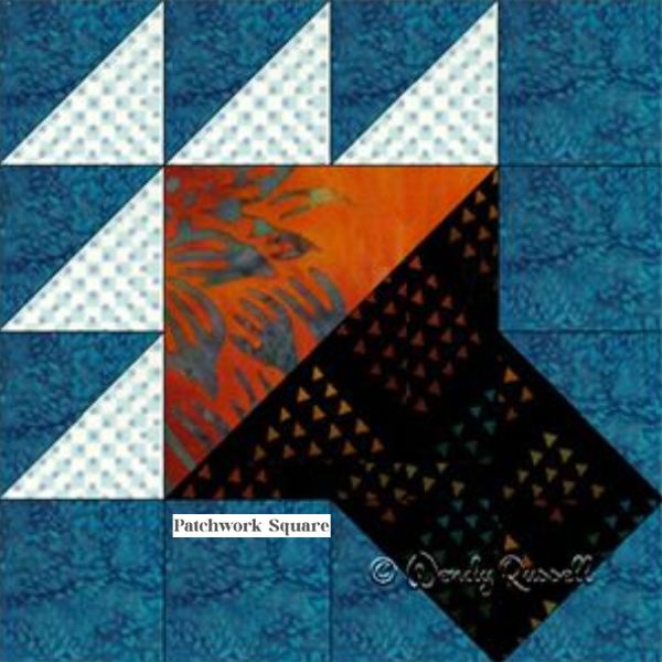 Blueberry Compote - free quilt pattern