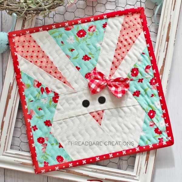 Bonita Bunny Mini - free quilt pattern