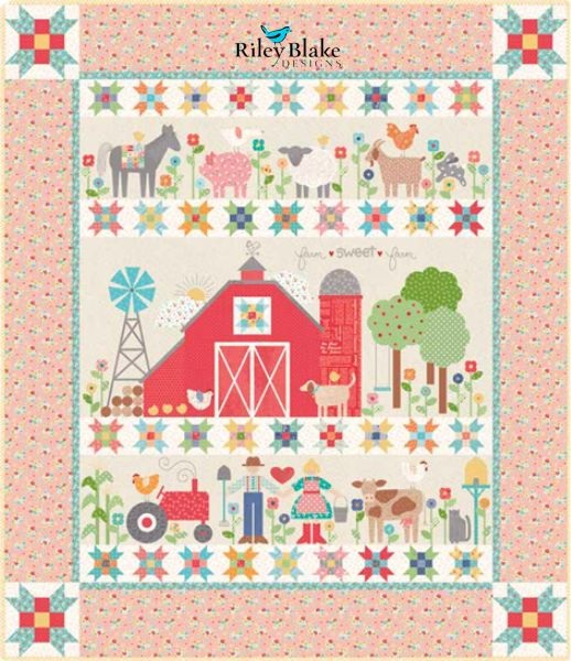 Farm Sweet Farm Sew Along - free quilt pattern