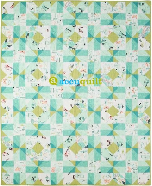 GO! Qube 8 Mosaic - free quilt pattern