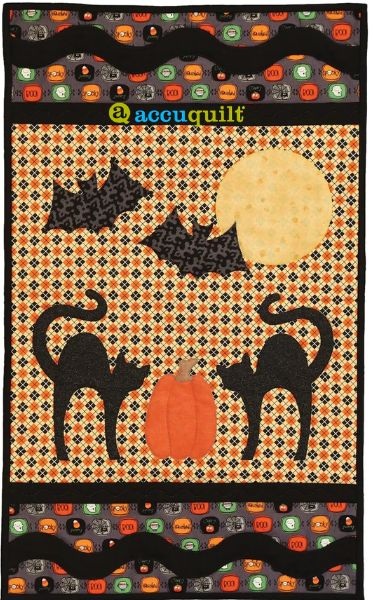 GO! Quilted Cats and Bats - free quilt pattern