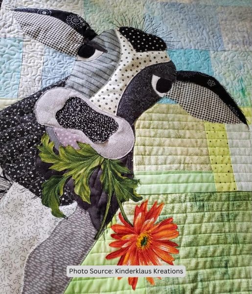 Mazie the Happy Holstein Quilt Pattern - etsy