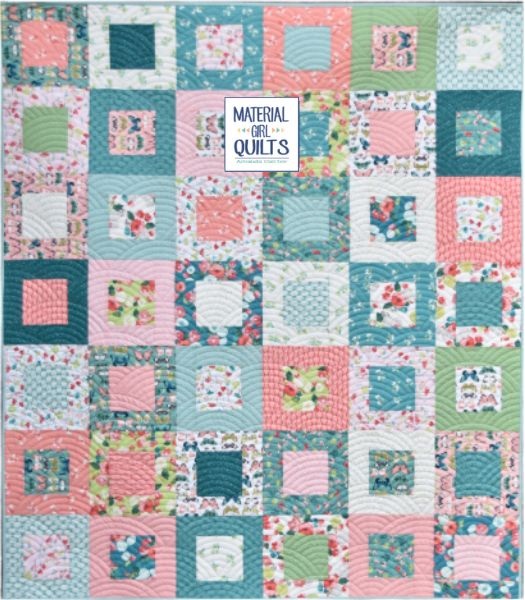 Midsummer Meadow Square Dance - free quilt pattern