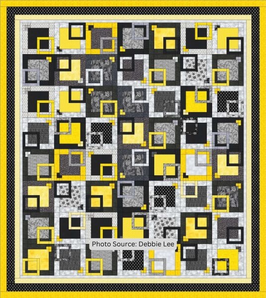 Modern Square Dance Quilt Pattern - etsy