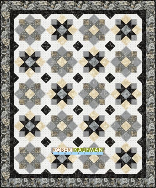 Mosaic Garden - free quilt pattern