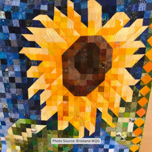 Mosaic Quilt Idea from Brisbane MQG