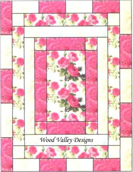 Pink Picture Frame - free quilt pattern