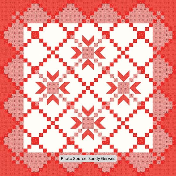 Red, White, and Just Right Quilt Pattern - etsy