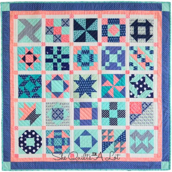 Sampler Quilt - free quilt pattern