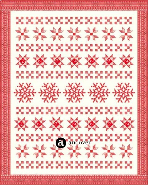 Scandi - free quilt pattern