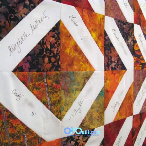 Signature Blocks - free quilt pattern