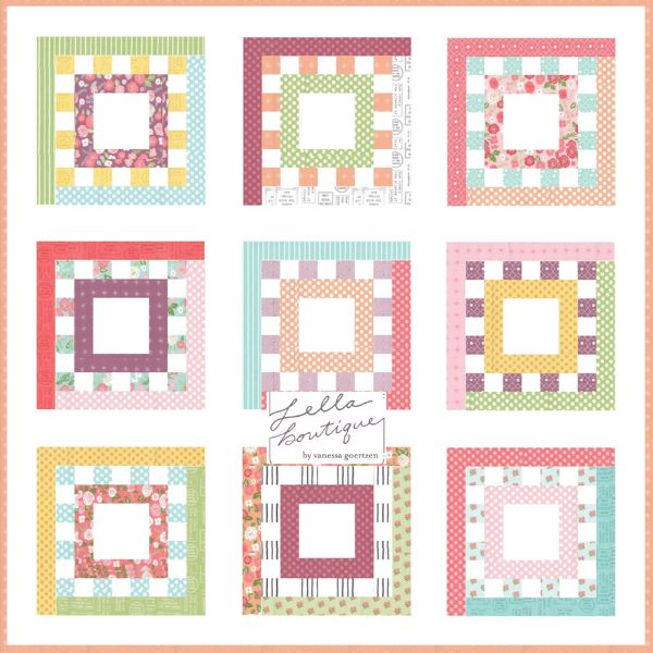Square Dance Jelly Roll Friendly Quilt Pattern - etsy