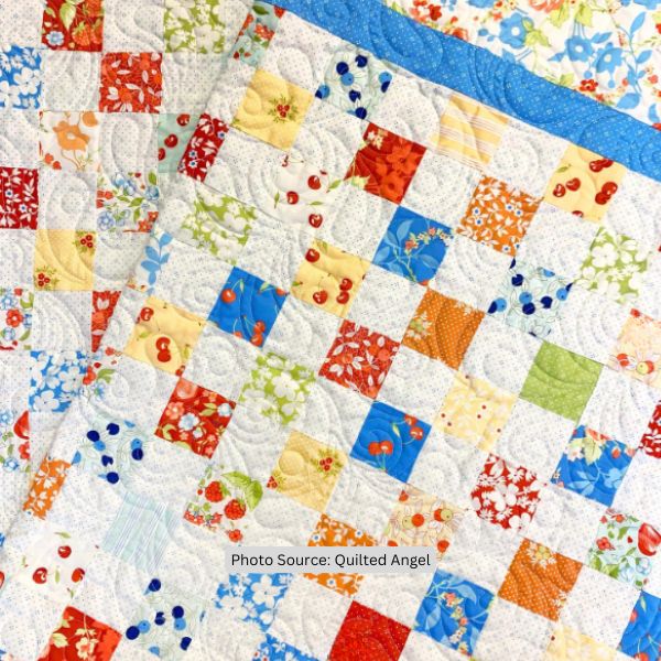 Square Dance Quilt Idea from Quilted Angel