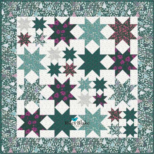 Starry Night Liberty - free quilt pattern