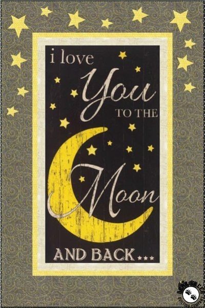 Starry Night To the Moon and Back - free quilt pattern