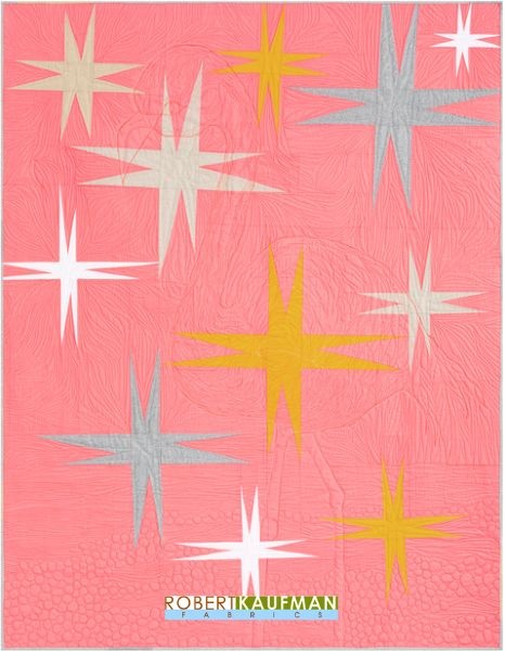 Stars Over Pink Flamingo - free quilt pattern
