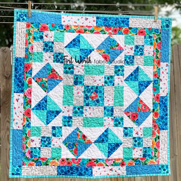 Texas Square Dance - free  quilt pattern