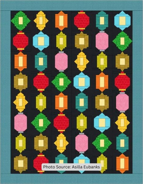 Arabesque Lantern Quilt Pattern - etsy