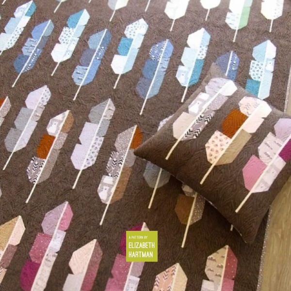 Arctic Feathers Quilt Pattern - etsy