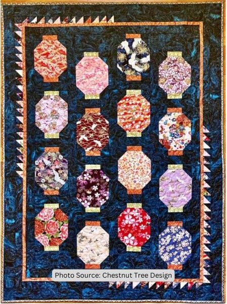 Asian Lantern Quilt Pattern - etsy