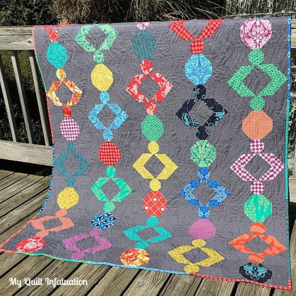 Boho Beads Quilt Pattern - etsy