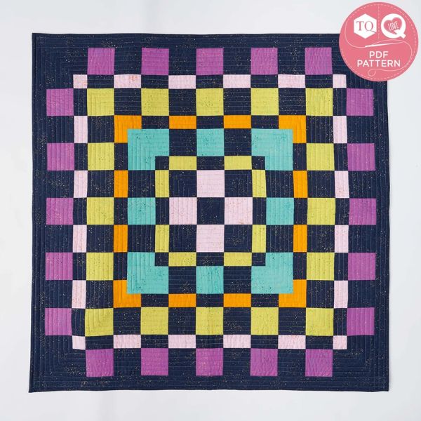 Checkerboard Wall-Hanging Quilt Pattern - etsy