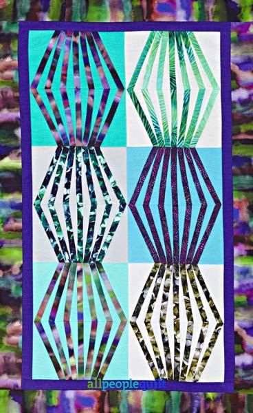 Floating Water Lanterns - free quilt pattern