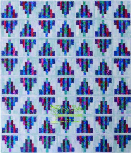 Fun Beaded Curtain Quilt Pattern - etsy