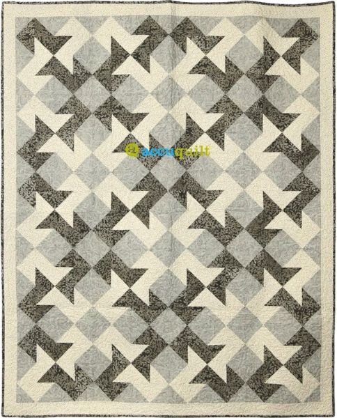 GO! Qube 12 Zig Zag Road - free quilt pattern
