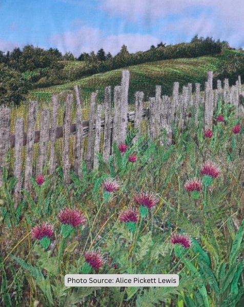 Landscape Quilt Idea from Alice Pickett Lewis