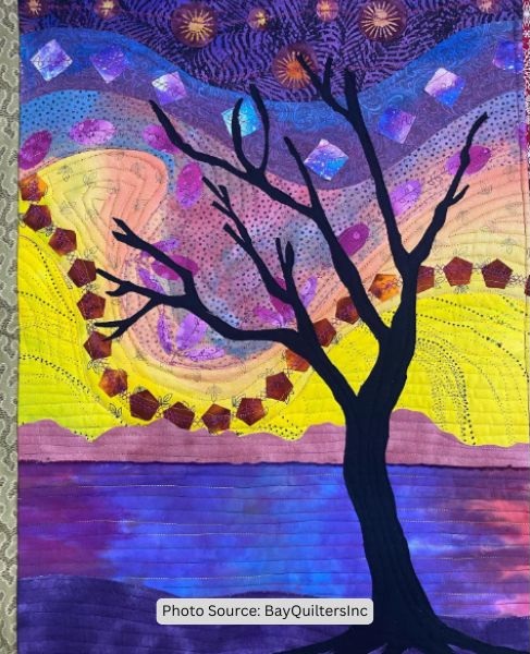 Landscape Quilt Idea from BayQuiltersInc