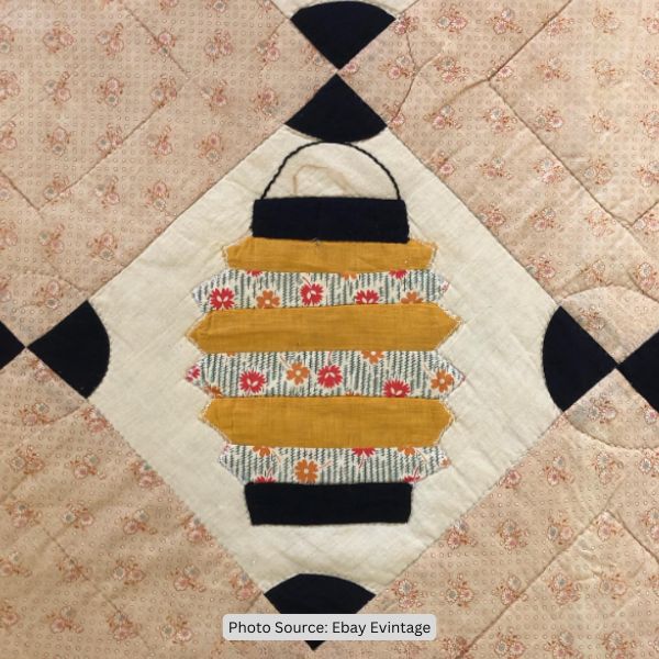 Lantern Quilt Idea from Ebay Evintage