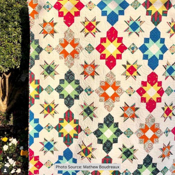 Lantern Quilt Idea from Mathew Boudreaux