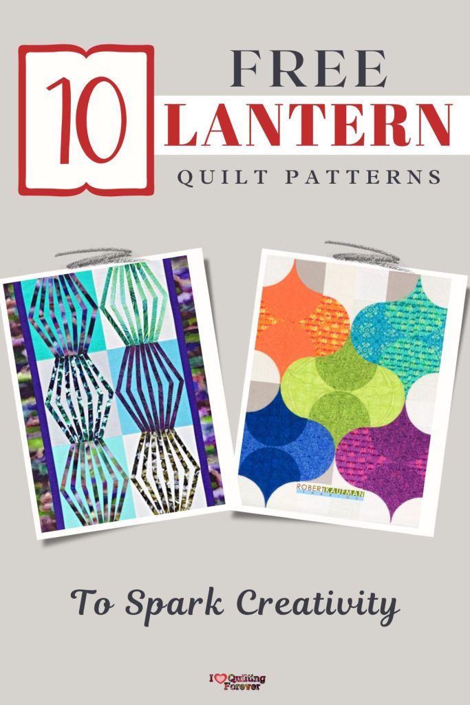 Lantern Quilt Patterns Roundup 3 ILQF Pinterest