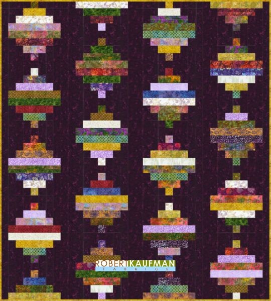Lanterns - free quilt pattern