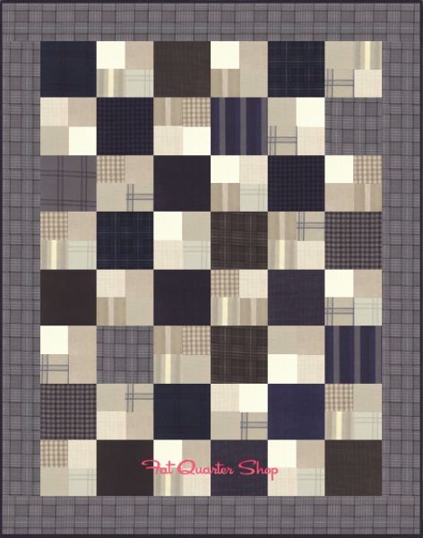 Layer Cake Checkmate - free quilt pattern