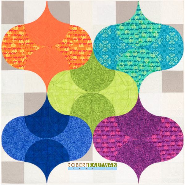 Mythical Lanterns - free quilt pattern