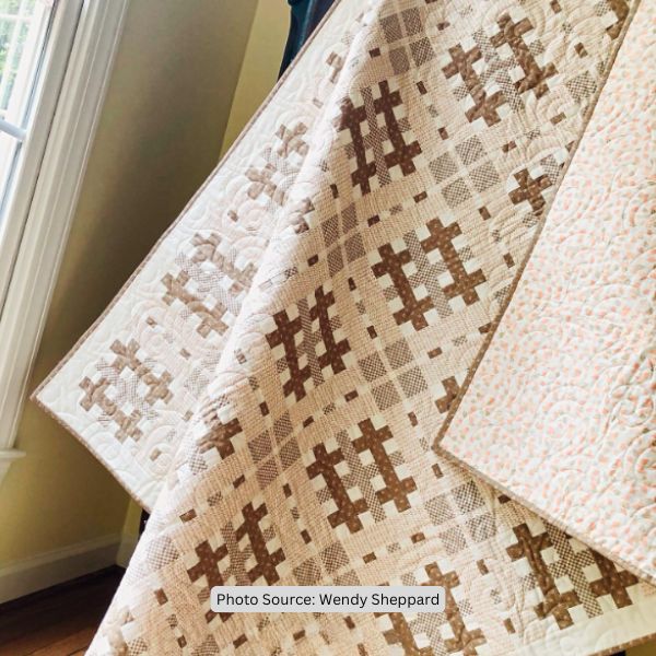 Neutral Quilt Idea from Wendy Sheppard