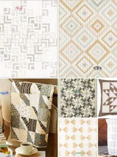 Neutral Quilt Patterns roundup ILQF featured cover