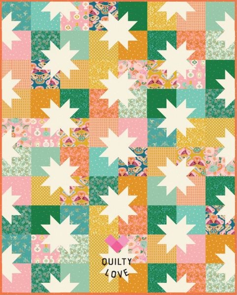 Star Pop II Quilt Pattern - etsy