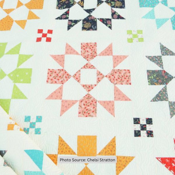 Starry Night Quilt Idea from Chelsi Stratton