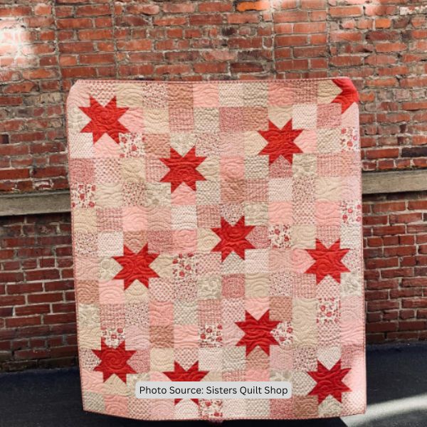 Starry Night Quilt Idea from Sisters Quilt Shop