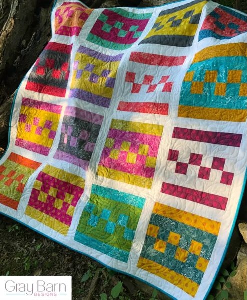 Step On Stones - free quilt pattern