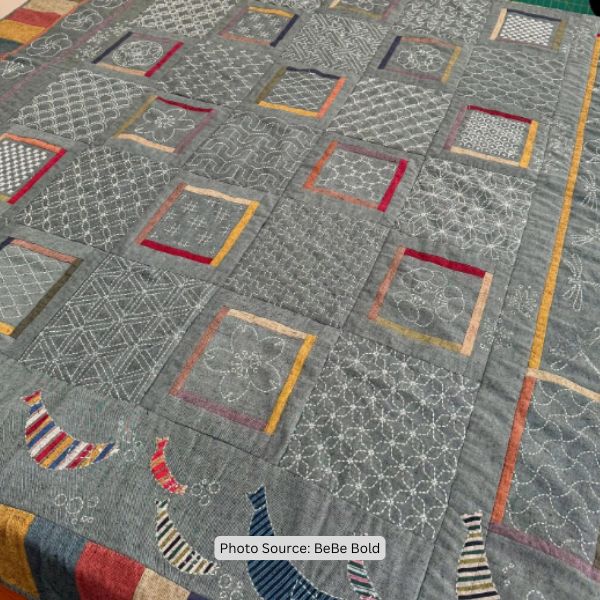 Stepping Stones Quilt Idea from BeBe Bold