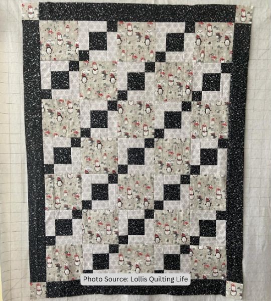 Stepping Stones Quilt Idea from Lollis Quilting Life